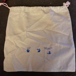 Off White Dust Bag